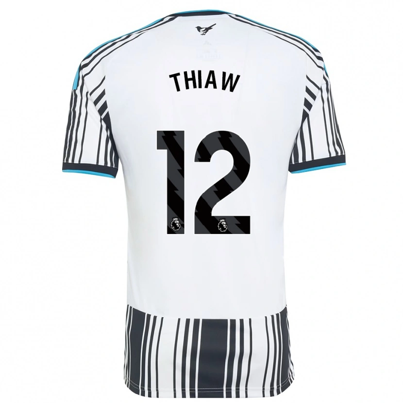 Danxen Damen Malick Thiaw #12 Himmelsblau Schwarz Weiß Heimtrikot Trikot 2026/27 T-Shirt Schweiz