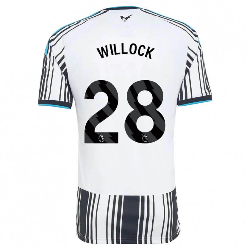 Danxen Damen Joe Willock #28 Himmelsblau Schwarz Weiß Heimtrikot Trikot 2026/27 T-Shirt Schweiz