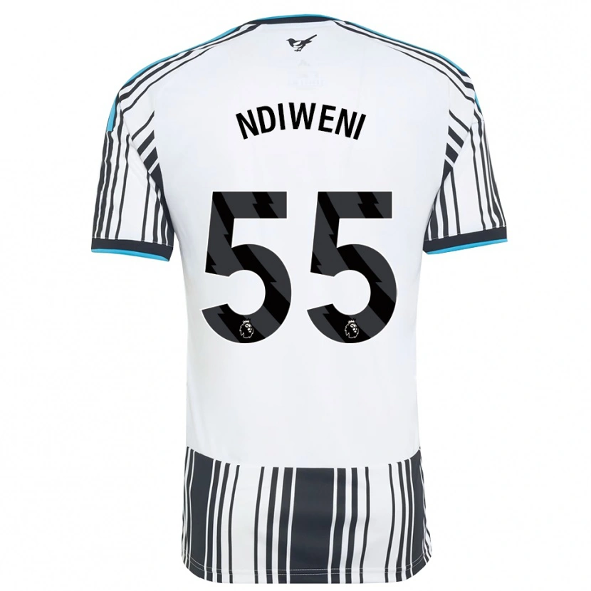 Danxen Damen Michael Ndiweni #55 Himmelsblau Schwarz Weiß Heimtrikot Trikot 2026/27 T-Shirt Schweiz