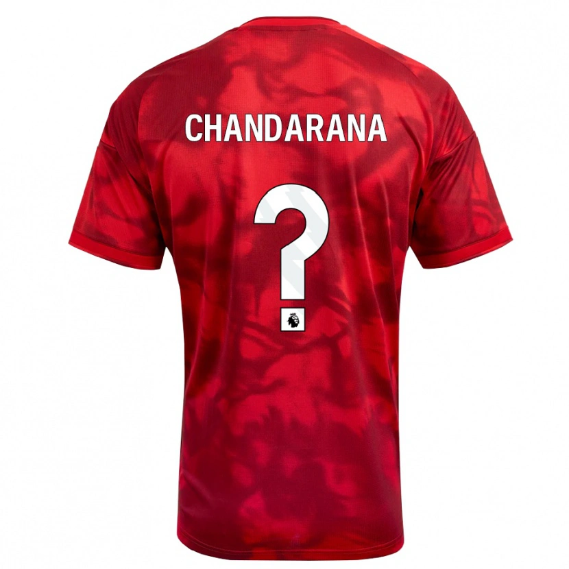 Danxen Damen Millie Chandarana #0 Karmesin Weiß Heimtrikot Trikot 2026/27 T-Shirt Schweiz