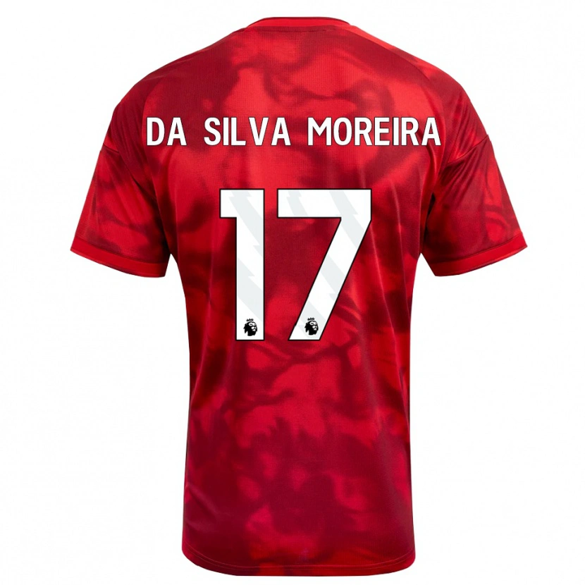 Danxen Damen Eric Da Silva Moreira #17 Karmesin Weiß Heimtrikot Trikot 2026/27 T-Shirt Schweiz