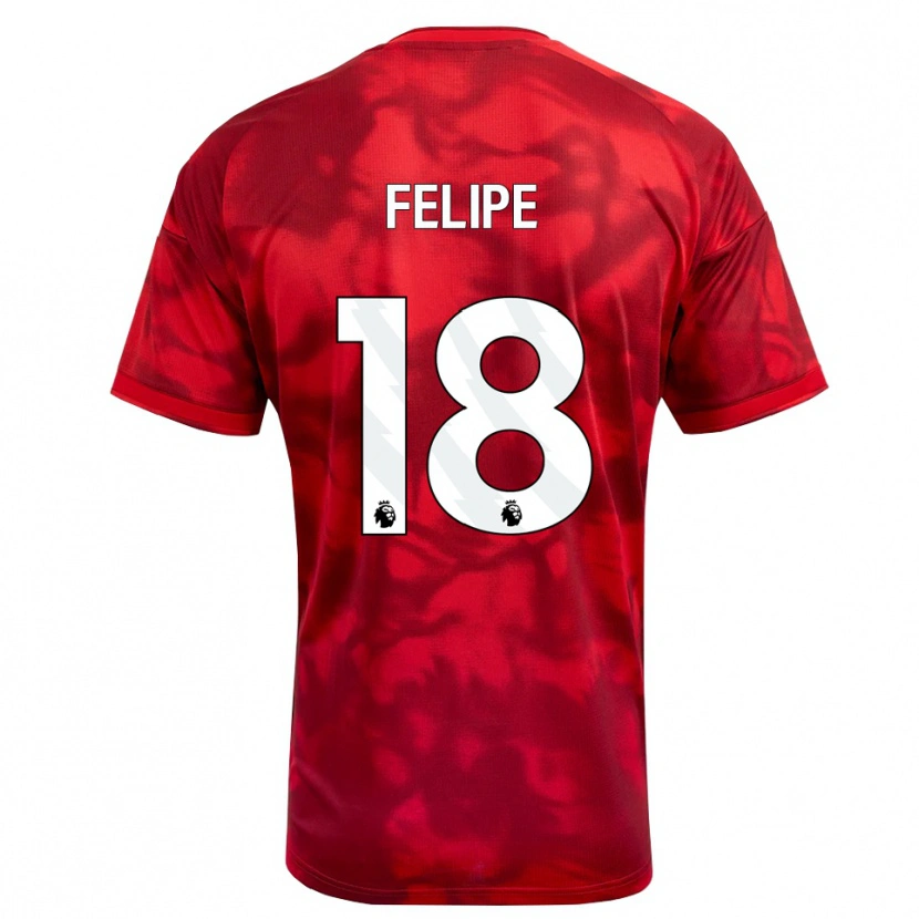 Danxen Damen Felipe #18 Karmesin Weiß Heimtrikot Trikot 2026/27 T-Shirt Schweiz