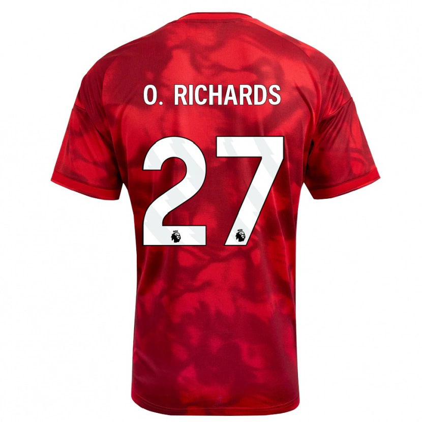 Danxen Damen Omar Richards #27 Karmesin Weiß Heimtrikot Trikot 2026/27 T-Shirt Schweiz