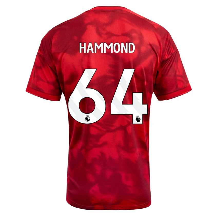 Danxen Damen Ben Hammond #64 Karmesin Weiß Heimtrikot Trikot 2026/27 T-Shirt Schweiz