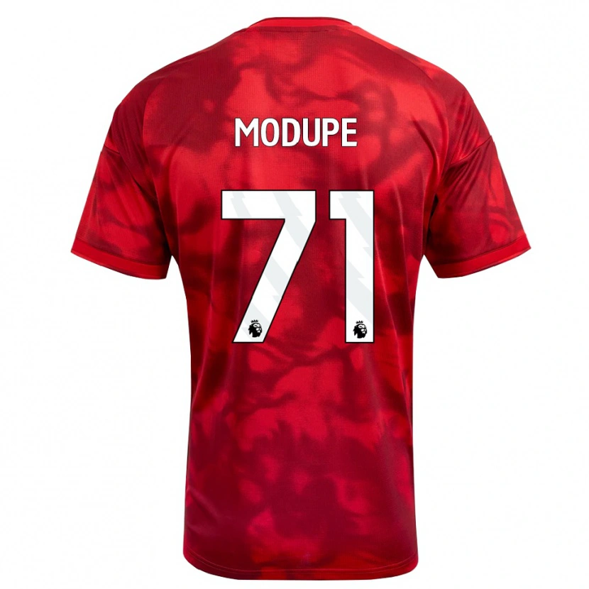Danxen Damen David Modupe #71 Karmesin Weiß Heimtrikot Trikot 2026/27 T-Shirt Schweiz