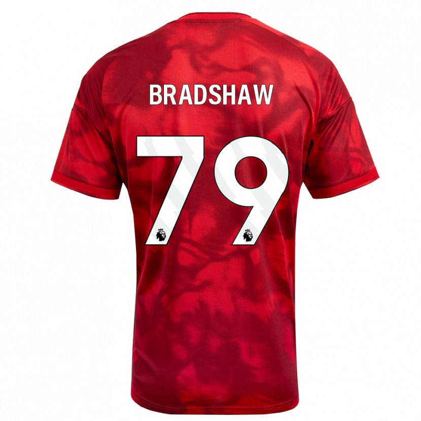 Danxen Damen Alfie Bradshaw #79 Karmesin Weiß Heimtrikot Trikot 2026/27 T-Shirt Schweiz