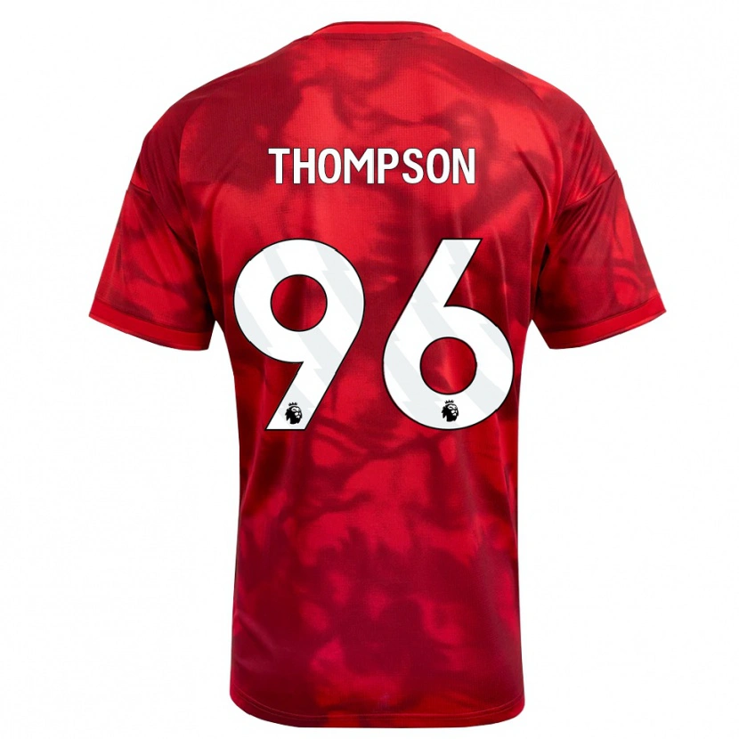Danxen Damen Kalum Thompson #96 Karmesin Weiß Heimtrikot Trikot 2026/27 T-Shirt Schweiz