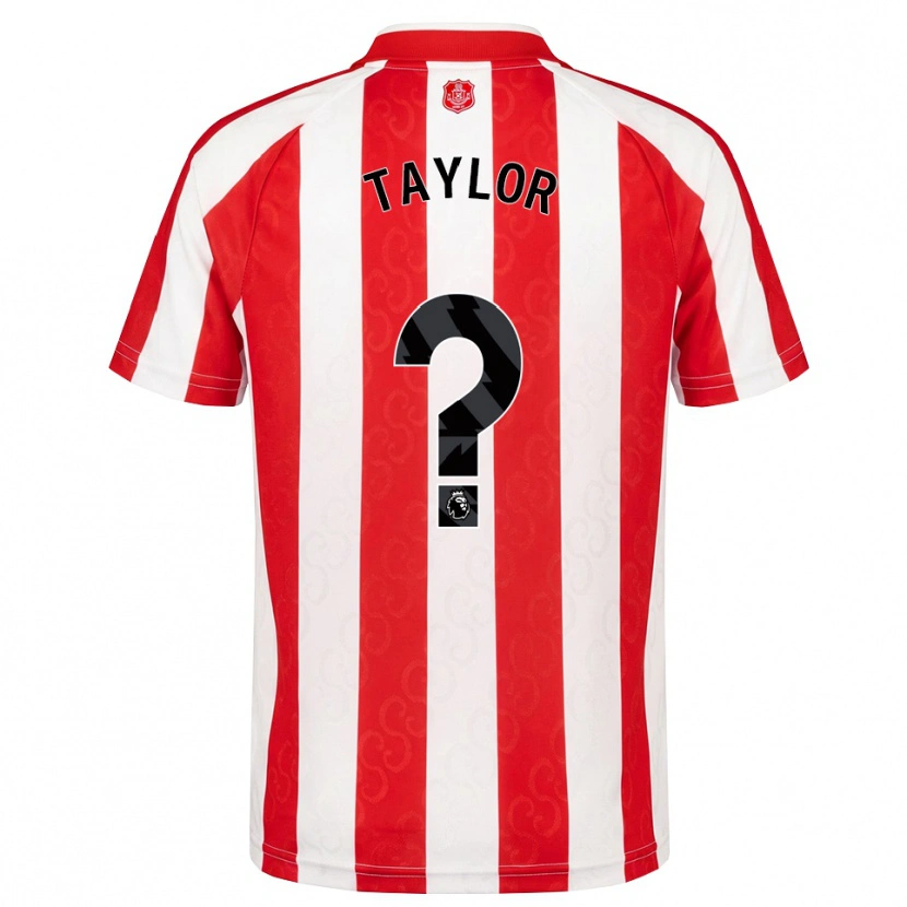 Danxen Damen Lucas Taylor #0 Rot Weiß Schwarz Heimtrikot Trikot 2026/27 T-Shirt Schweiz
