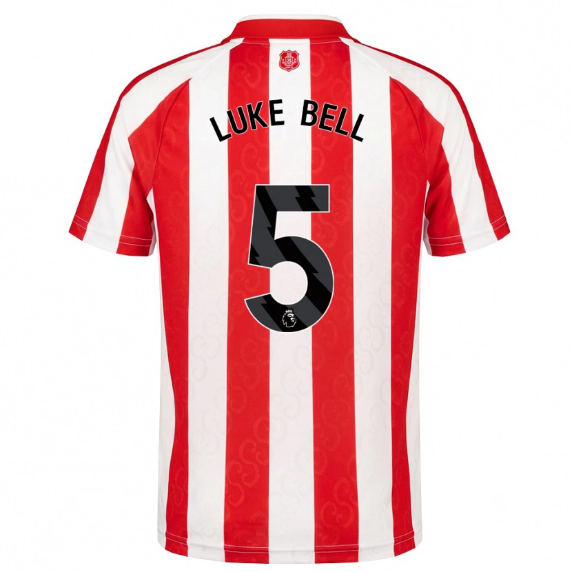 Danxen Damen Luke Bell #5 Rot Weiß Schwarz Heimtrikot Trikot 2026/27 T-Shirt Schweiz