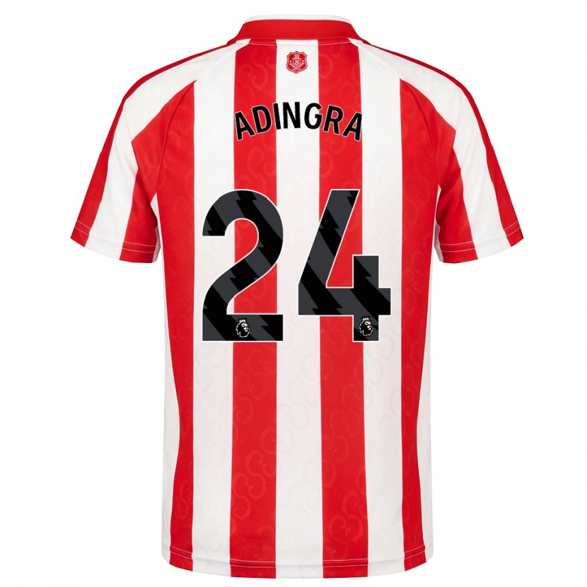 Danxen Damen Simon Adingra #24 Rot Weiß Schwarz Heimtrikot Trikot 2026/27 T-Shirt Schweiz