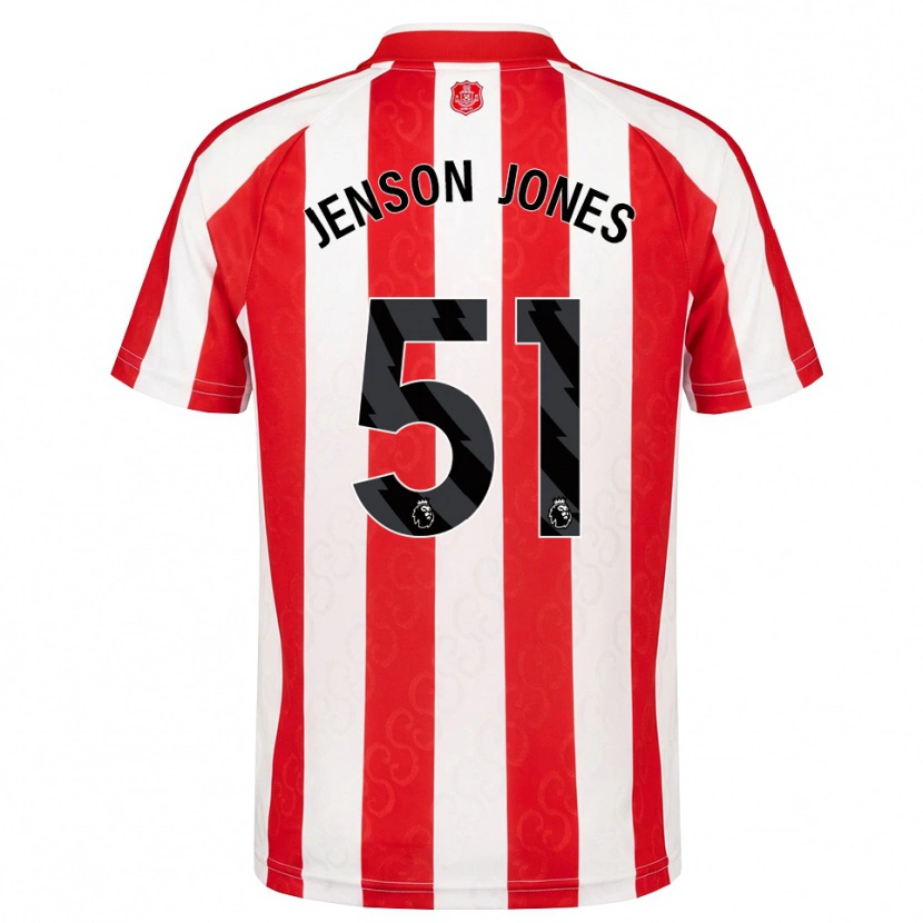 Danxen Damen Jenson Jones #51 Rot Weiß Schwarz Heimtrikot Trikot 2026/27 T-Shirt Schweiz