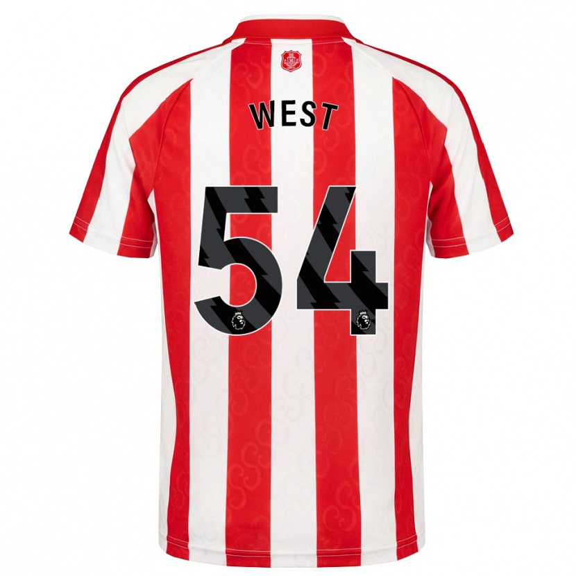 Danxen Damen Ella West #54 Rot Weiß Schwarz Heimtrikot Trikot 2026/27 T-Shirt Schweiz