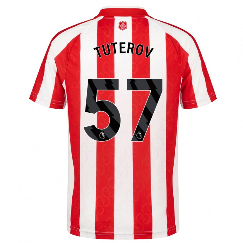 Danxen Damen Timur Tuterov #57 Rot Weiß Schwarz Heimtrikot Trikot 2026/27 T-Shirt Schweiz