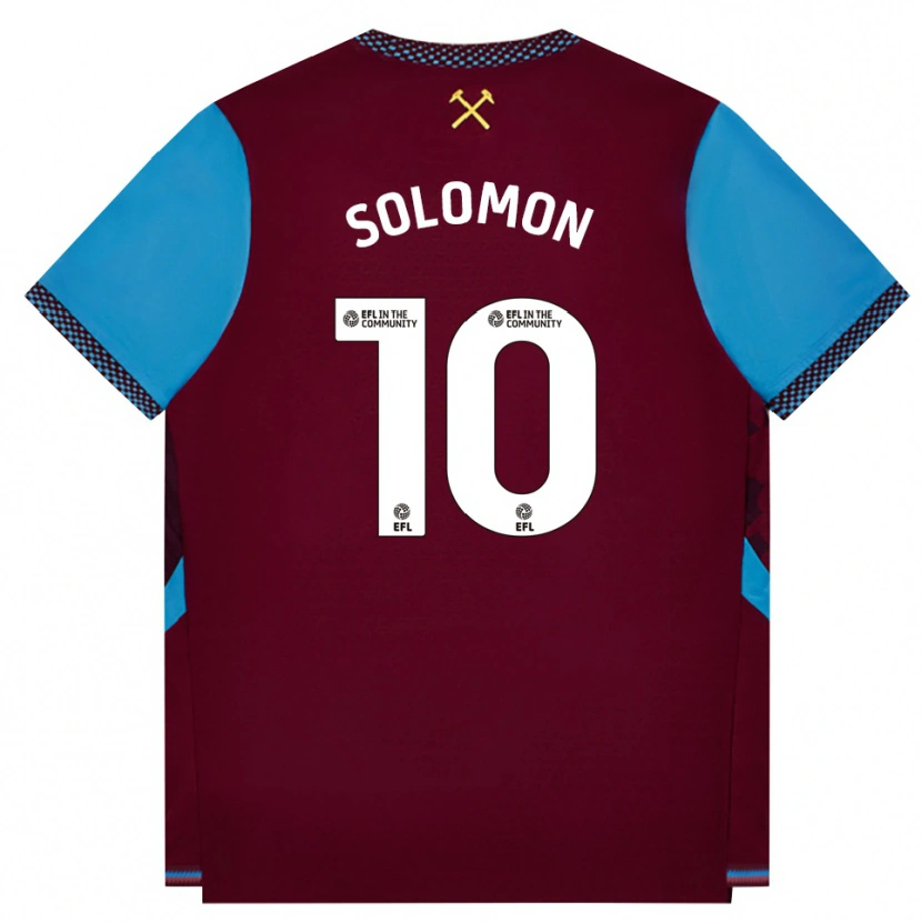 Danxen Damen Manor Solomon #10 Burgund Kornblumenblau Heimtrikot Trikot 2026/27 T-Shirt Schweiz