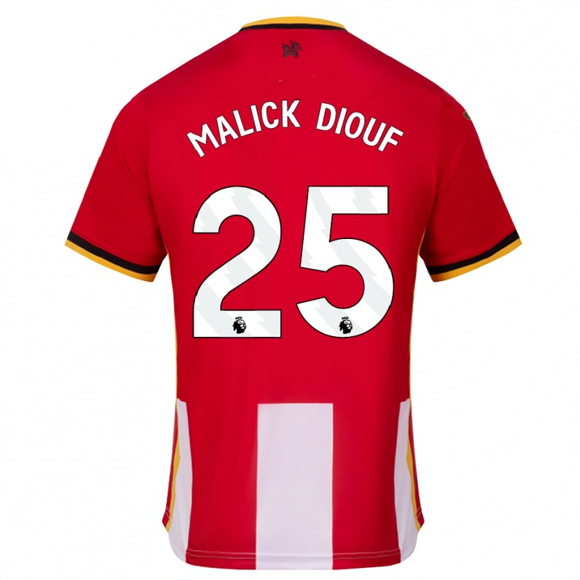 Danxen Damen El Hadji Malick Diouf #25 Gelb Schwarz Rot Heimtrikot Trikot 2026/27 T-Shirt Schweiz