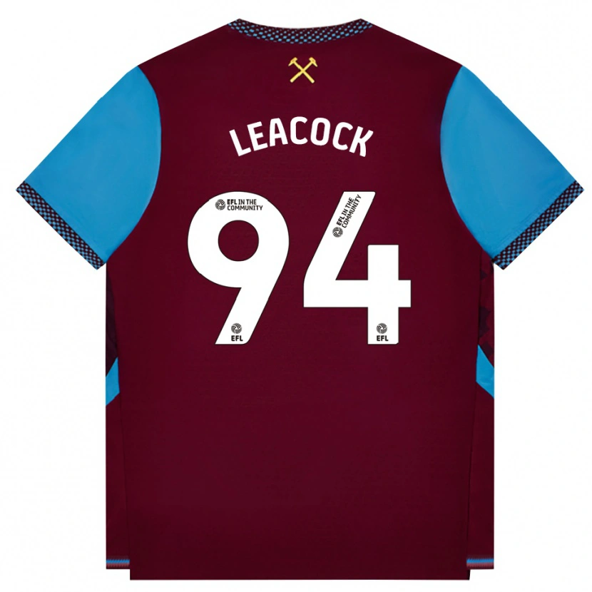Danxen Damen Callum Leacock #94 Burgund Kornblumenblau Heimtrikot Trikot 2026/27 T-Shirt Schweiz