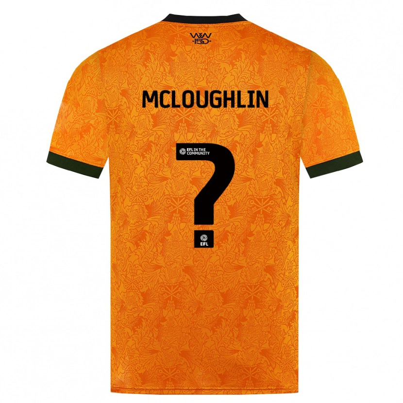 Danxen Damen Lee Mcloughlin #0 Orange Schwarz Heimtrikot Trikot 2026/27 T-Shirt Schweiz