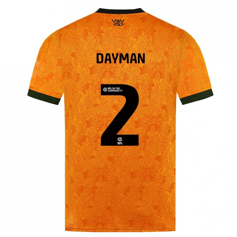 Danxen Damen Myles Dayman #2 Orange Schwarz Heimtrikot Trikot 2026/27 T-Shirt Schweiz