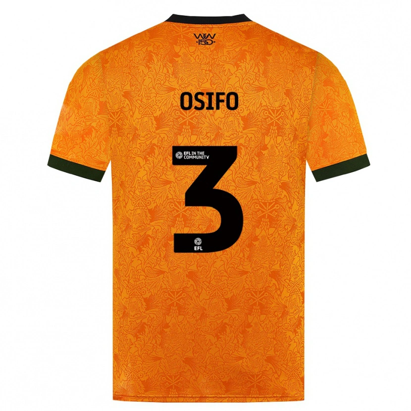 Danxen Damen David Osifo #3 Orange Schwarz Heimtrikot Trikot 2026/27 T-Shirt Schweiz