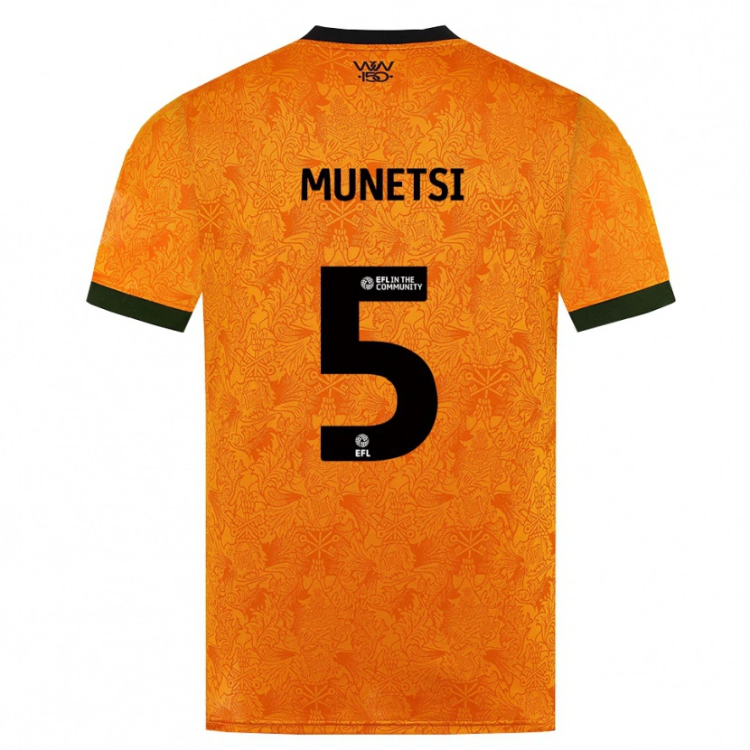 Danxen Damen Marshall Munetsi #5 Orange Schwarz Heimtrikot Trikot 2026/27 T-Shirt Schweiz