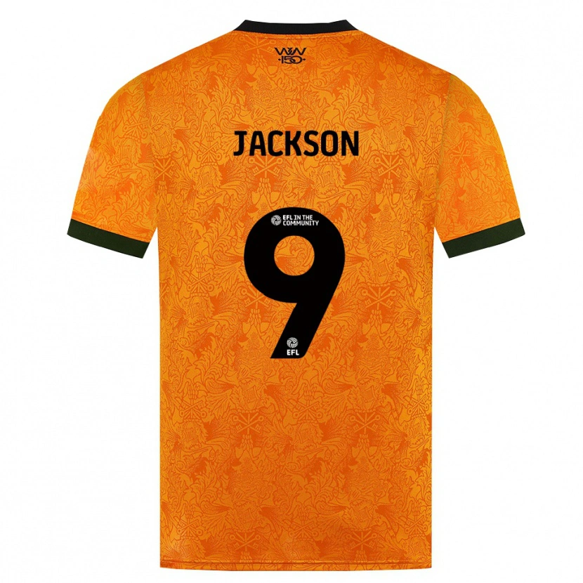 Danxen Damen Ricky Jackson #9 Orange Schwarz Heimtrikot Trikot 2026/27 T-Shirt Schweiz