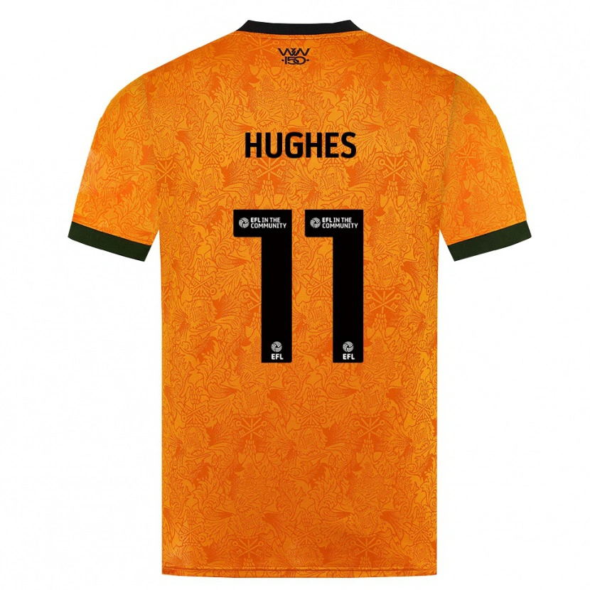 Danxen Damen Amber Hughes #11 Orange Schwarz Heimtrikot Trikot 2026/27 T-Shirt Schweiz