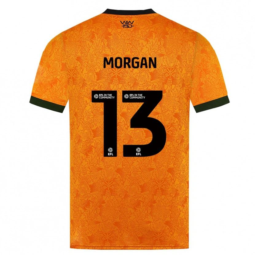 Danxen Damen Bobby Morgan #13 Orange Schwarz Heimtrikot Trikot 2026/27 T-Shirt Schweiz