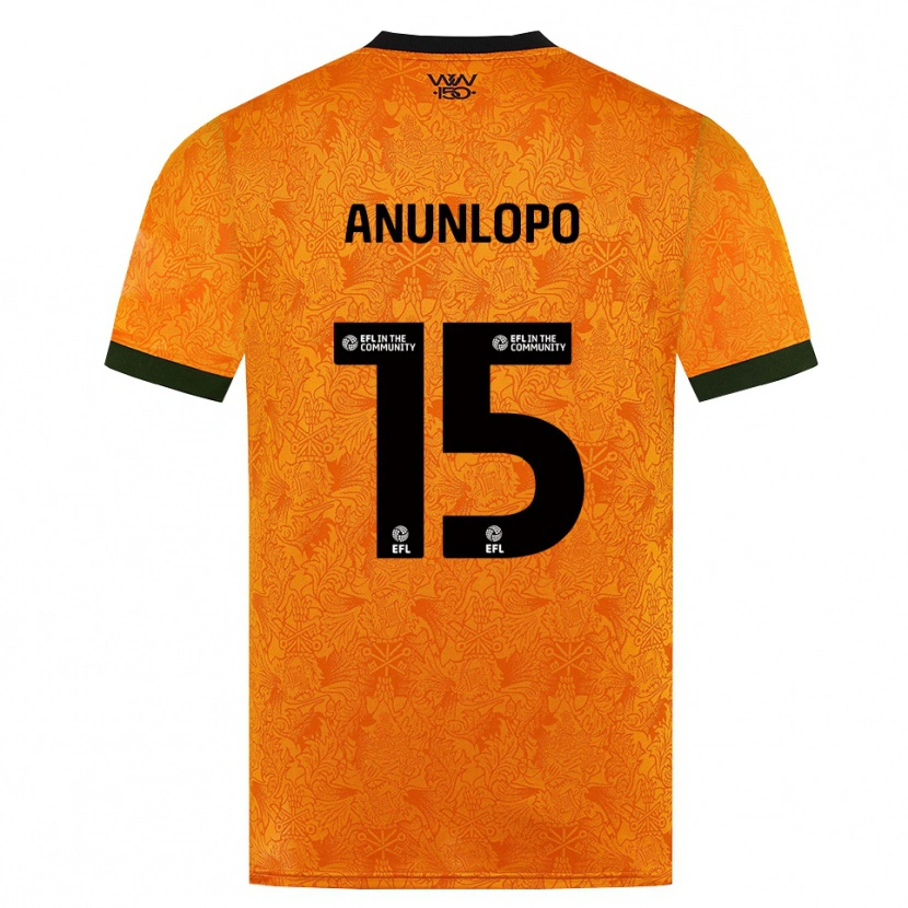 Danxen Damen Dapo Anunlopo #15 Orange Schwarz Heimtrikot Trikot 2026/27 T-Shirt Schweiz