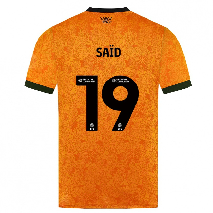 Danxen Damen Rafiki Saïd #19 Orange Schwarz Heimtrikot Trikot 2026/27 T-Shirt Schweiz