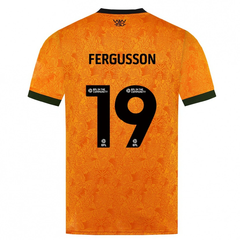 Danxen Damen Liv Fergusson #19 Orange Schwarz Heimtrikot Trikot 2026/27 T-Shirt Schweiz