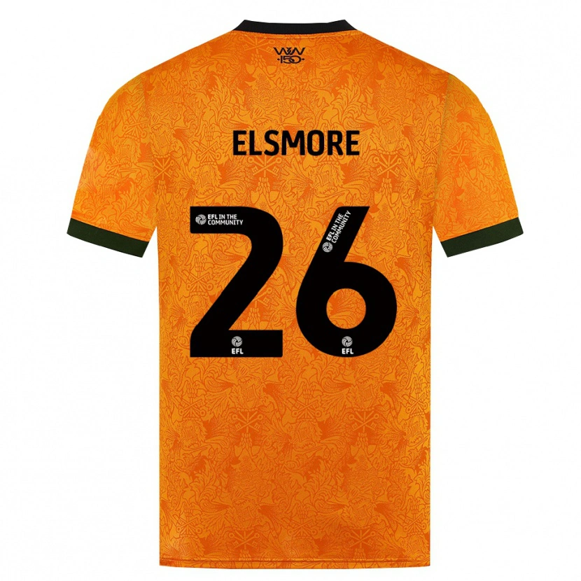 Danxen Damen Ria Elsmore #26 Orange Schwarz Heimtrikot Trikot 2026/27 T-Shirt Schweiz