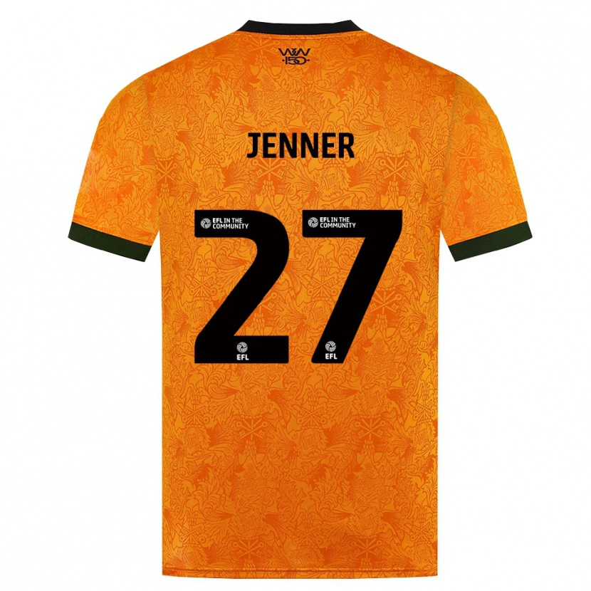 Danxen Damen Abbi Jenner #27 Orange Schwarz Heimtrikot Trikot 2026/27 T-Shirt Schweiz