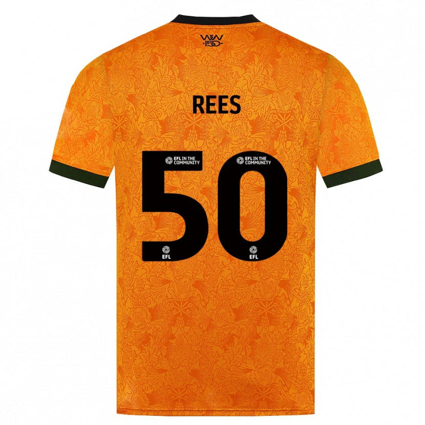 Danxen Damen Mason Rees #50 Orange Schwarz Heimtrikot Trikot 2026/27 T-Shirt Schweiz