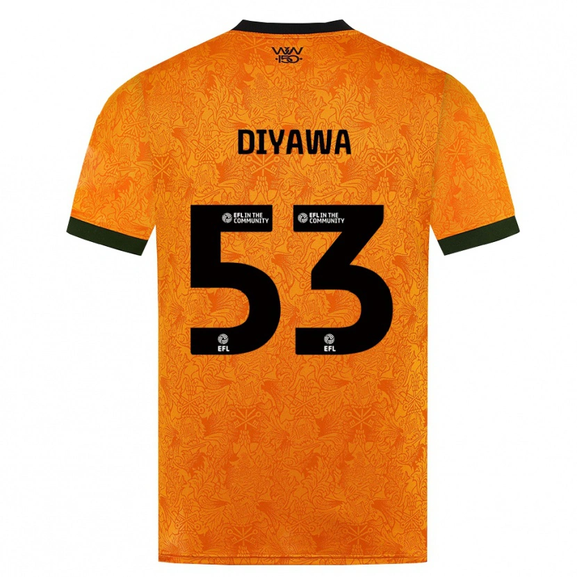 Danxen Damen Aaron Keto Diyawa #53 Orange Schwarz Heimtrikot Trikot 2026/27 T-Shirt Schweiz