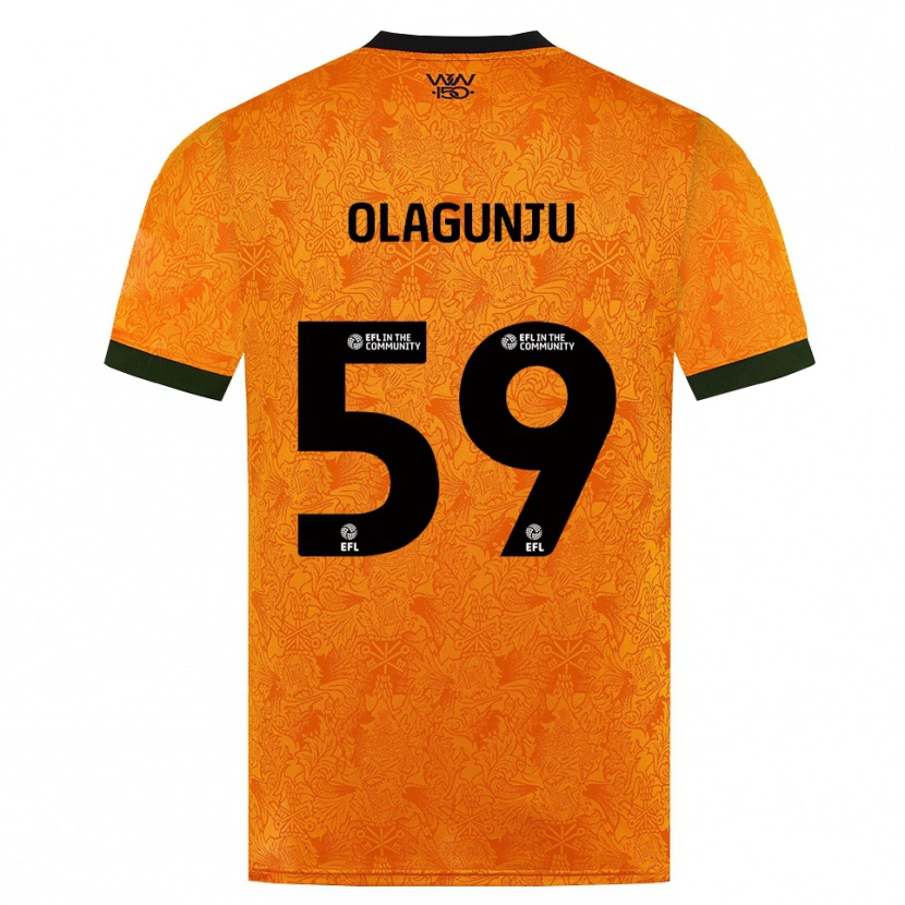 Danxen Damen Saheed Olagunju #59 Orange Schwarz Heimtrikot Trikot 2026/27 T-Shirt Schweiz