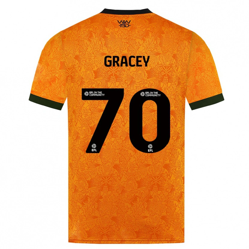 Danxen Damen Josh Gracey #70 Orange Schwarz Heimtrikot Trikot 2026/27 T-Shirt Schweiz