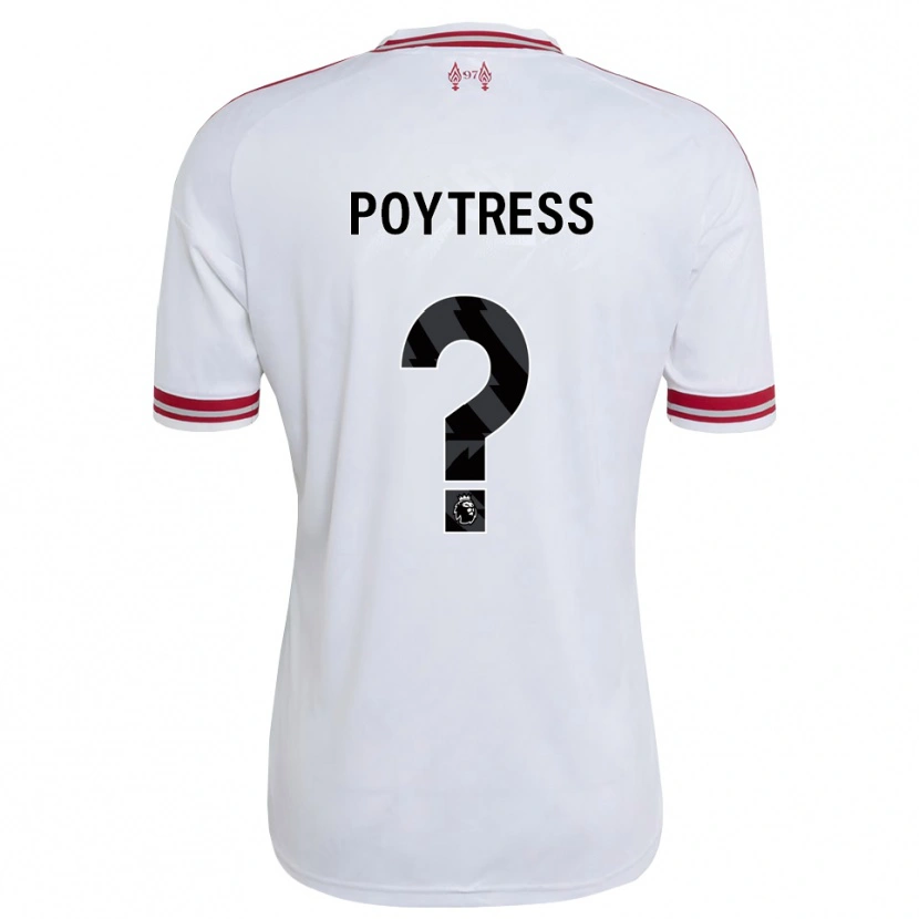 Danxen Damen Jacob Poytress #0 Rot Weiß Auswärtstrikot Trikot 2026/27 T-Shirt Schweiz