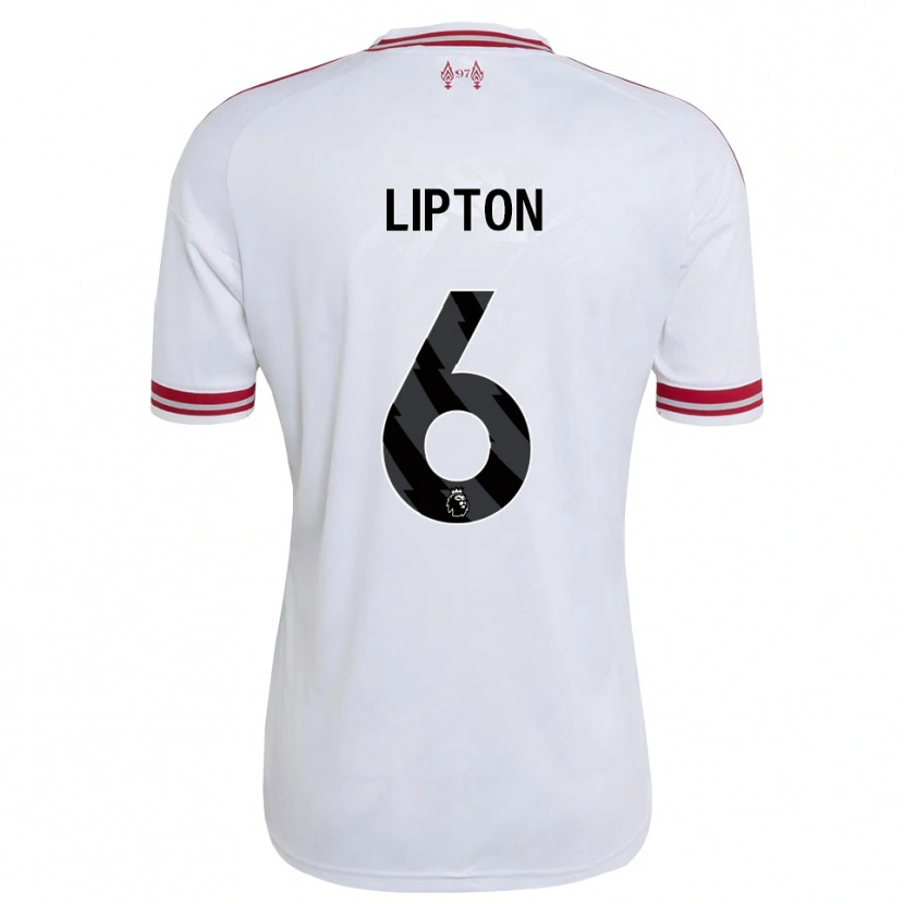 Danxen Damen Joe Lipton #6 Rot Weiß Auswärtstrikot Trikot 2026/27 T-Shirt Schweiz