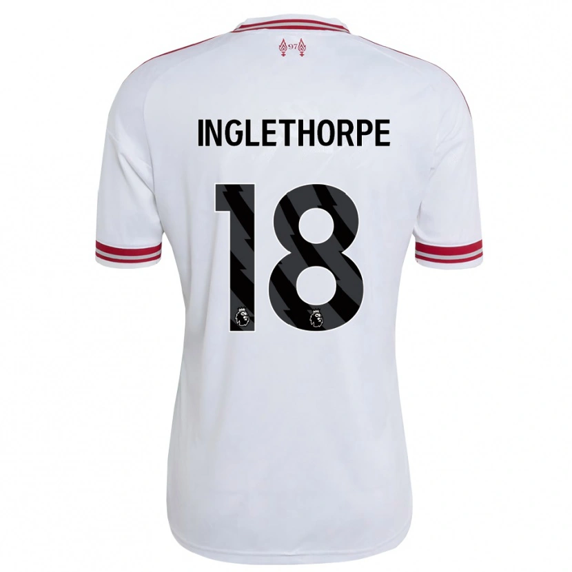 Danxen Damen Finn Inglethorpe #18 Rot Weiß Auswärtstrikot Trikot 2026/27 T-Shirt Schweiz