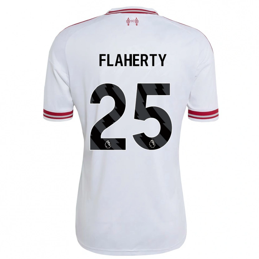 Danxen Damen Gilly Flaherty #25 Rot Weiß Auswärtstrikot Trikot 2026/27 T-Shirt Schweiz