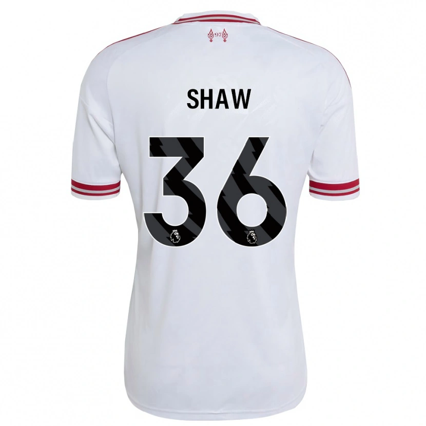Danxen Damen Zara Shaw #36 Rot Weiß Auswärtstrikot Trikot 2026/27 T-Shirt Schweiz