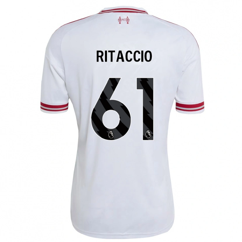Danxen Damen Matteo Ritaccio #61 Rot Weiß Auswärtstrikot Trikot 2026/27 T-Shirt Schweiz