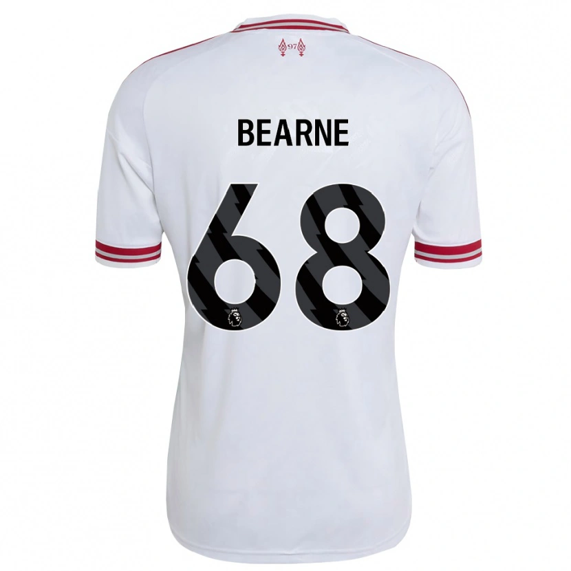 Danxen Damen Jack Bearne #68 Rot Weiß Auswärtstrikot Trikot 2026/27 T-Shirt Schweiz