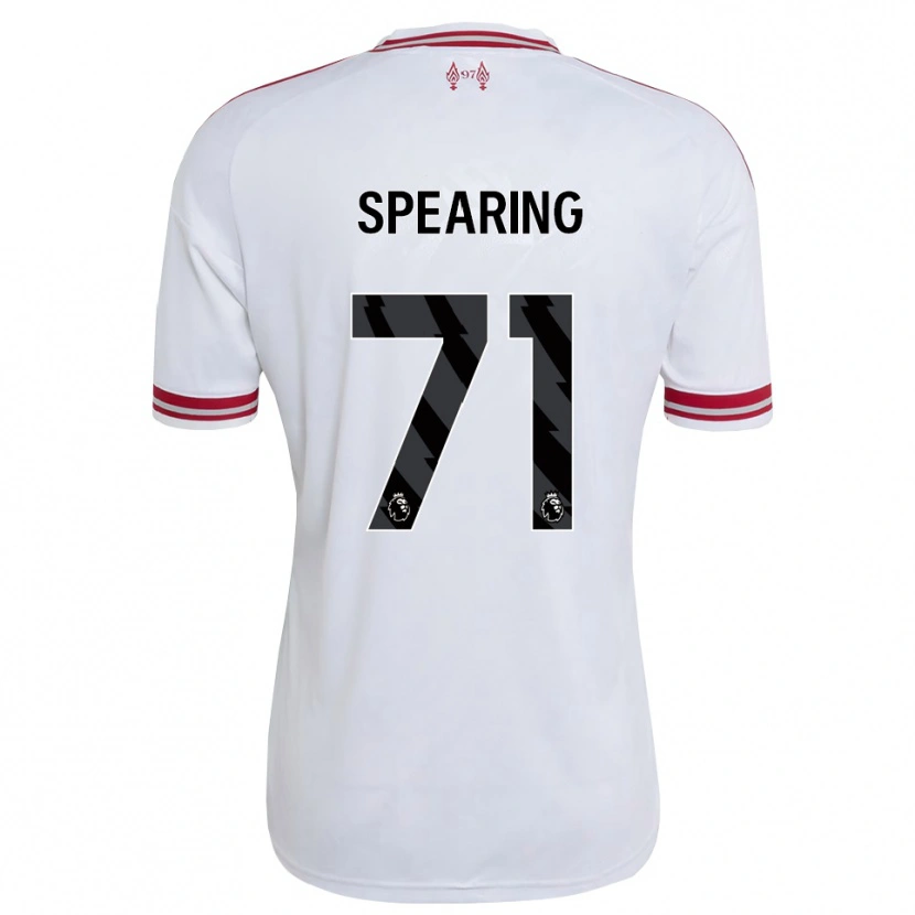 Danxen Damen Jay Spearing #71 Rot Weiß Auswärtstrikot Trikot 2026/27 T-Shirt Schweiz