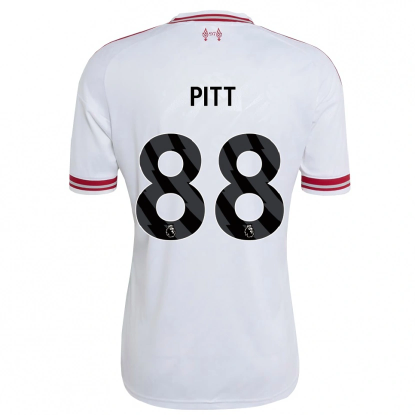 Danxen Damen Lucas Pitt #88 Rot Weiß Auswärtstrikot Trikot 2026/27 T-Shirt Schweiz