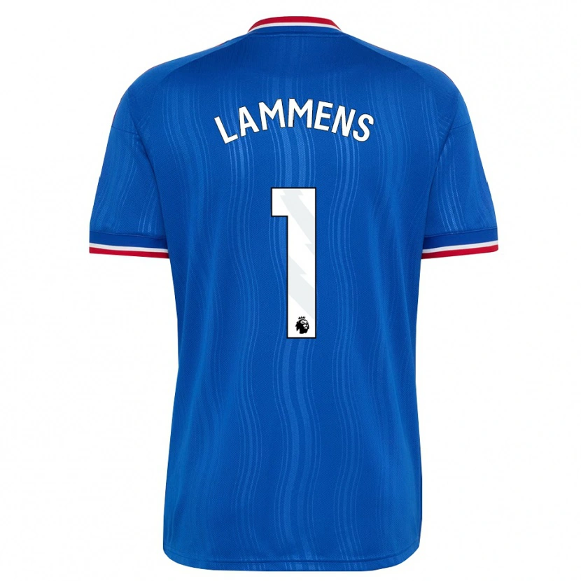 Danxen Damen Senne Lammens #1 Blau Weiß Rot Auswärtstrikot Trikot 2026/27 T-Shirt Schweiz