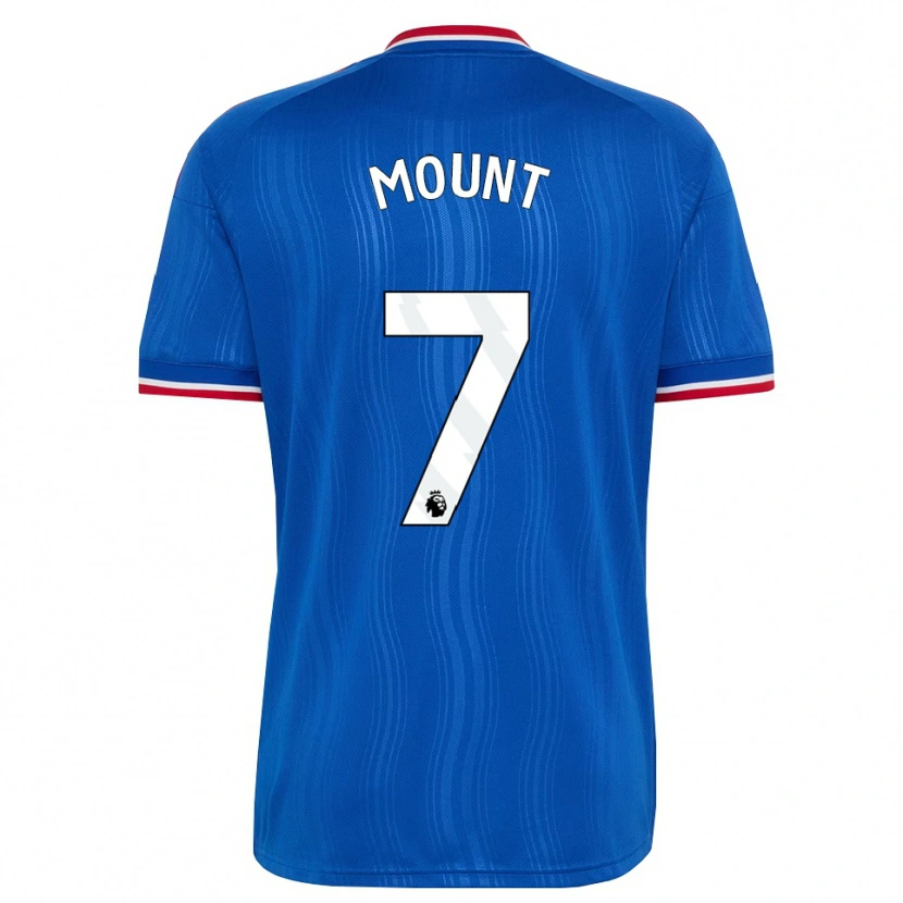 Danxen Damen Mason Mount #7 Blau Weiß Rot Auswärtstrikot Trikot 2026/27 T-Shirt Schweiz