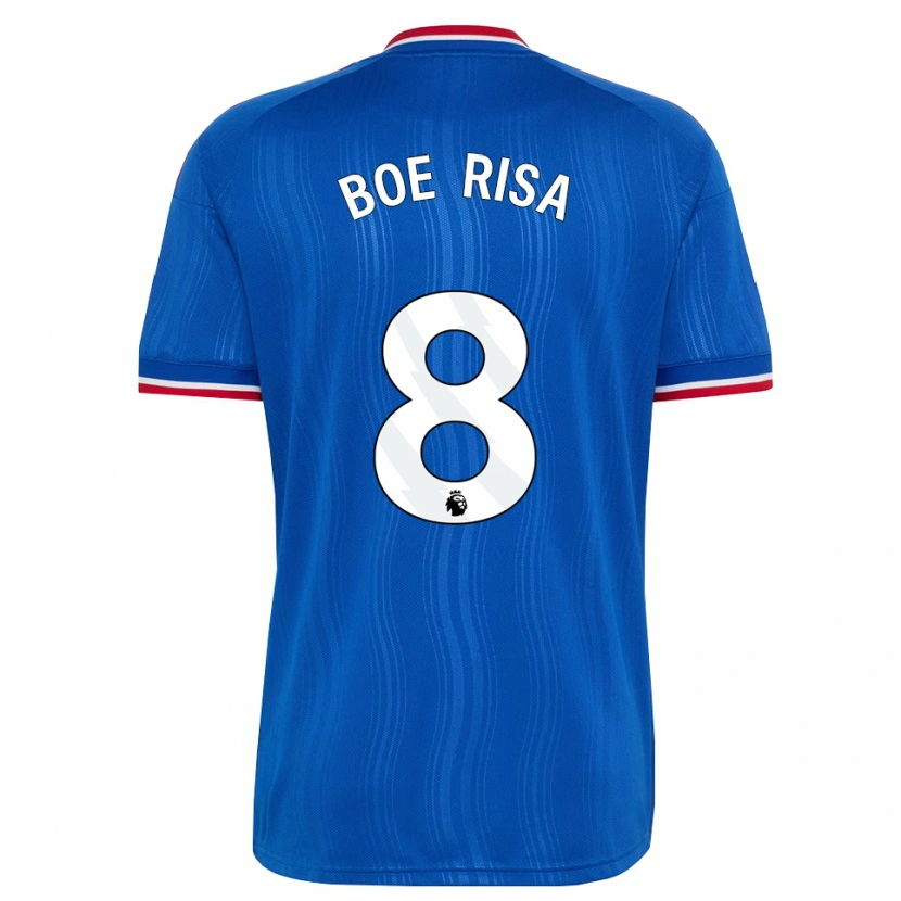 Danxen Damen Vilde Boe Risa #8 Blau Weiß Rot Auswärtstrikot Trikot 2026/27 T-Shirt Schweiz