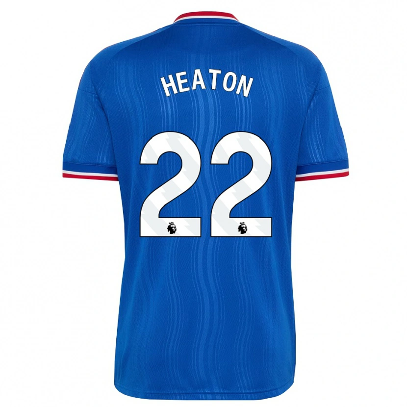 Danxen Damen Tom Heaton #22 Blau Weiß Rot Auswärtstrikot Trikot 2026/27 T-Shirt Schweiz