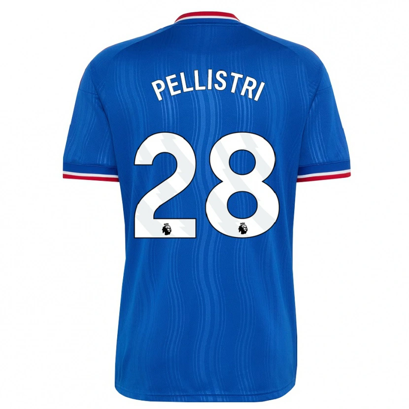 Danxen Damen Facundo Pellistri #28 Blau Weiß Rot Auswärtstrikot Trikot 2026/27 T-Shirt Schweiz